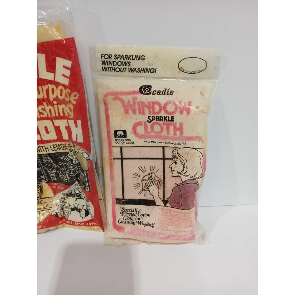 Vintage Cleaning Cloth And Grand‎ Union 10